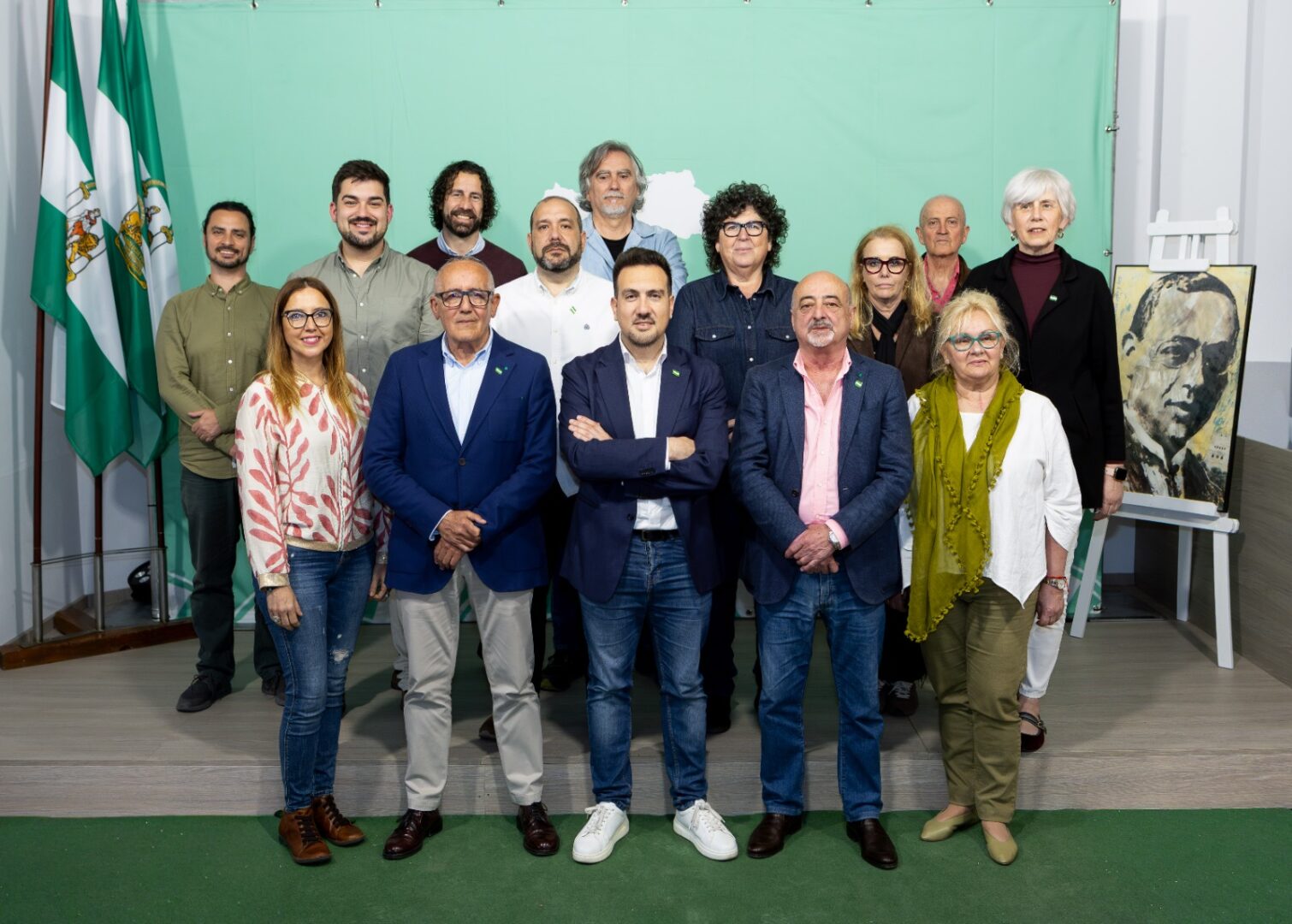 Presentados los primeros candidatos y candidatas de toda Andalucía