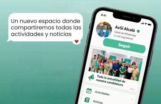 Andalucía Por Sí abre un canal de WhatsApp para informar de las novedades de su candidatura a la Alcaldía de Alcalá de Guadaíra