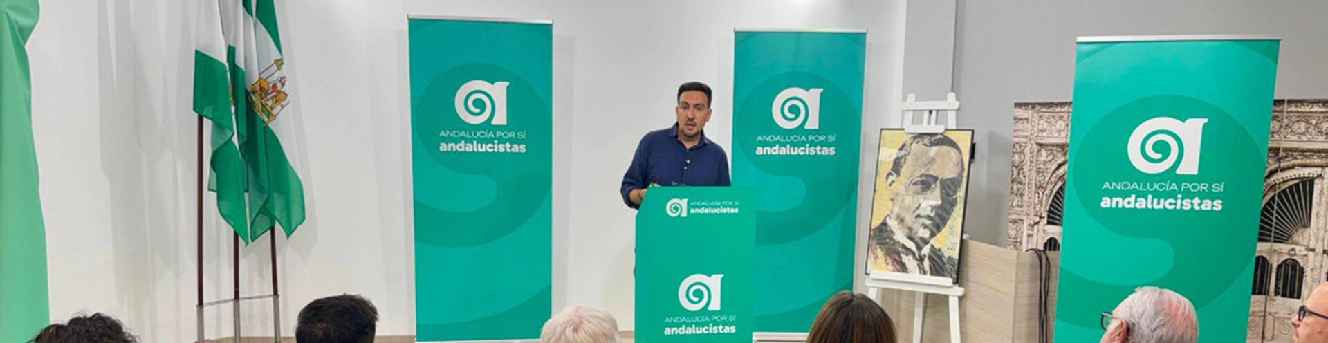 Christopher Rivas, elegido por aclamación candidato de Andalucía Por Sí-Andalucistas a la Alcaldía de Alcalá de Guadaíra